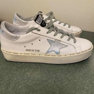 Golden goose High Rise with Silver Star